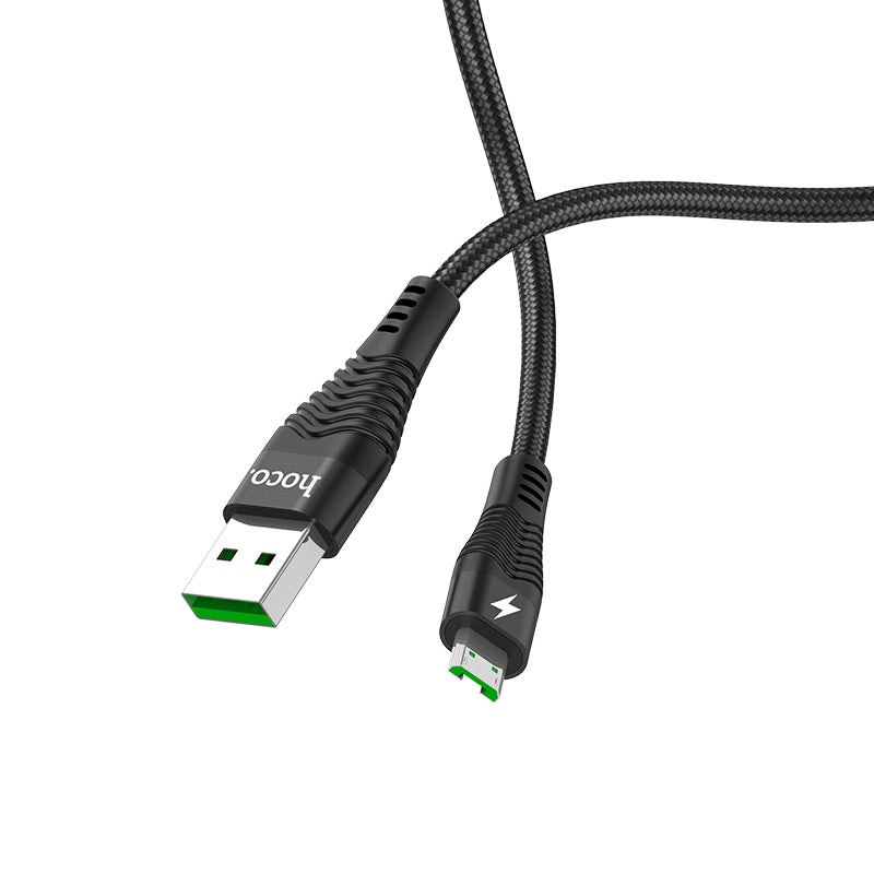 Hoco Usb C Charging Cable | Fast Data Charging Cable | Chargers | Color Black | Best Mobile Accessories in Bahrain | Halabh