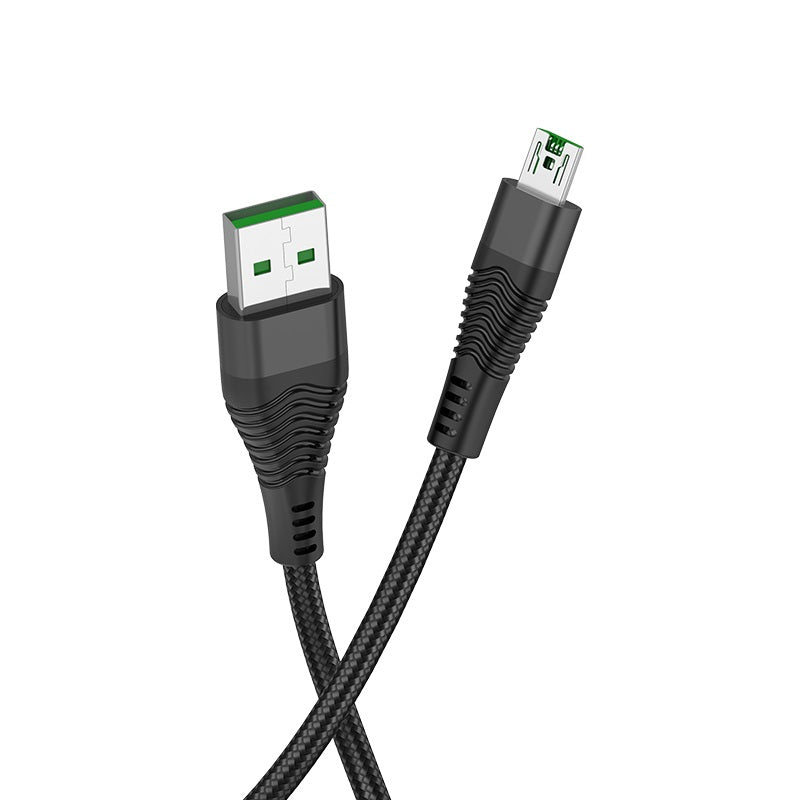 Hoco Usb C Charging Cable | Fast Data Charging Cable | Chargers | Color Black | Best Mobile Accessories in Bahrain | Halabh