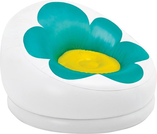 Intex Inflatable Lounge Chair Flower Green | Baby & Kids | Halabh.com