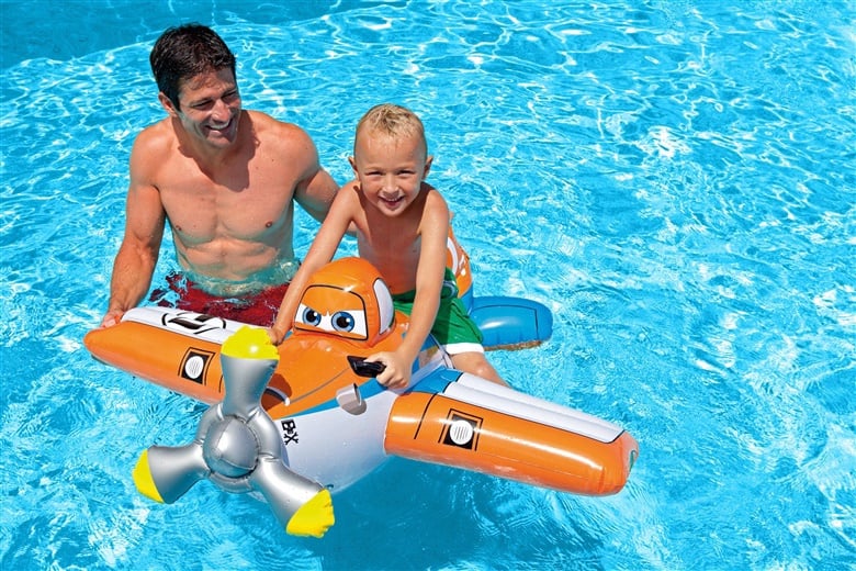 Intex inflatable Airplane Rider | Best Inflatable Kids Swimming Tube in Bahrain | Swaimming Accessories | Halabh.com