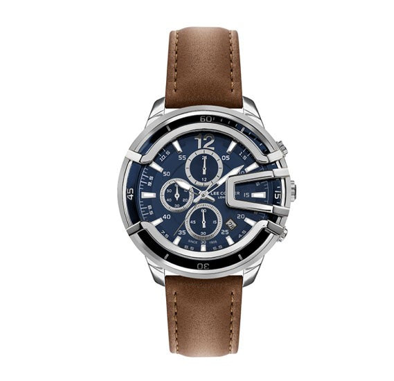 Lee Cooper Men Watch | Dial Color Dark Blue | Display Analog | Fashion Accessories | Best Watches and Accessories in Bahrain | Halabh