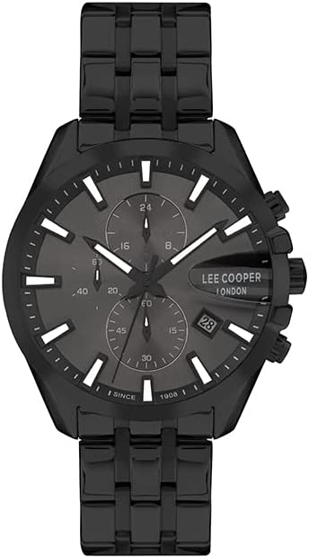 Lee Cooper Men Watch | Display Analog | Color Black | Wrist Watch | Best Watches and Accessories in Bahrain | Halabh