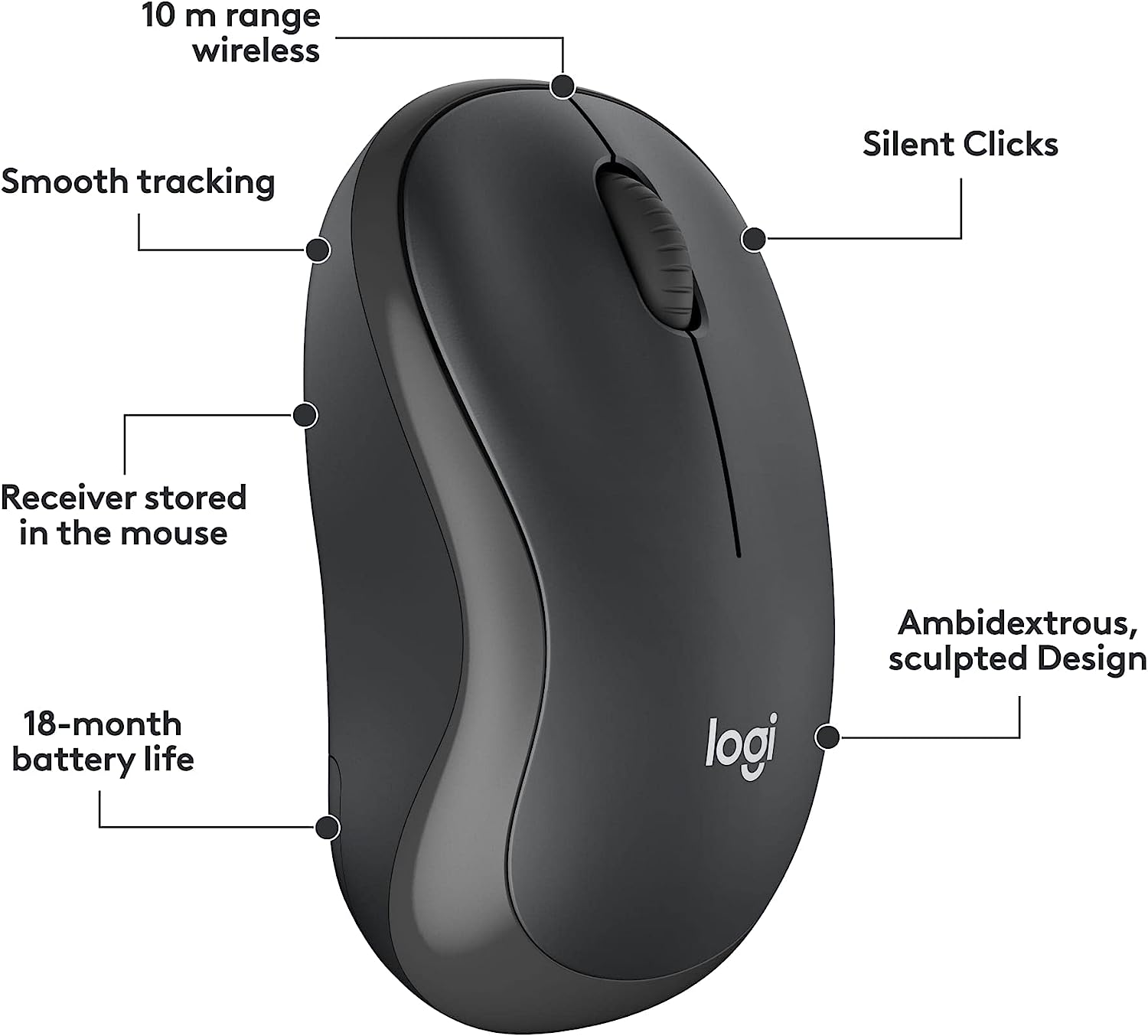 Logitech MK295 Silent Wireless Mouse and Keyboard Combo | Best Computer Accessories in Bahrain | Halabh