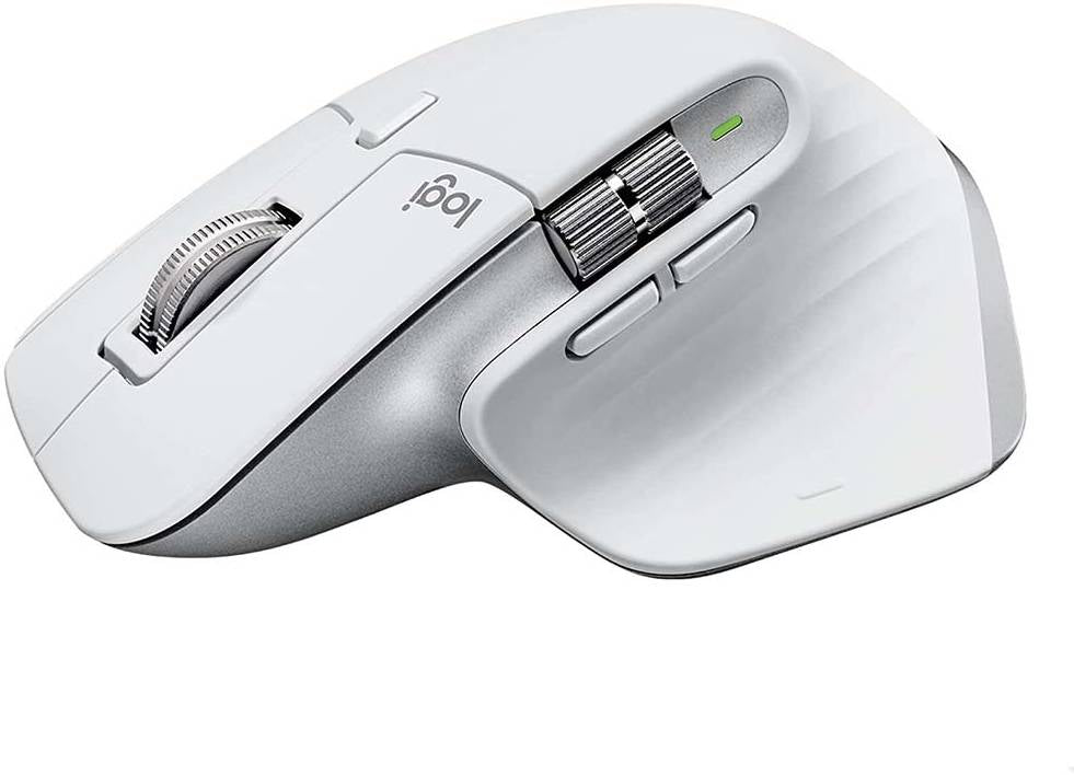 Logitech MX Master 3S Wireless Performance Mouse | Color Light Grey | Best Computer Accessories in Bahrain | Halabh
