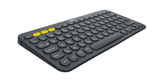 Logitech Multi Device Blutooth Keyboard | K380 | Color Grey | Best Computer Accessories in Bahrain | Halabh
