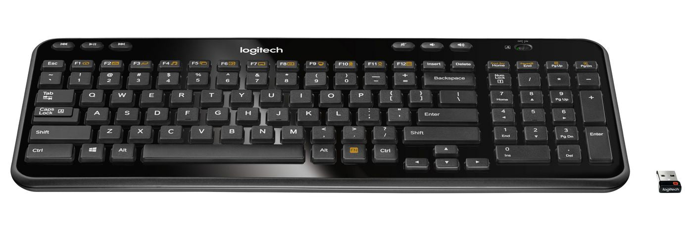 Logitech Wireless Keyboard | Color Black | Best Computer Accessories in Bahrain | Halabh