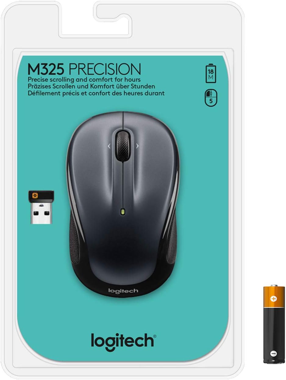 Logitech Wireless Optical Mouse | M325 | Best Computer Accessories in Bahrain | Halabh