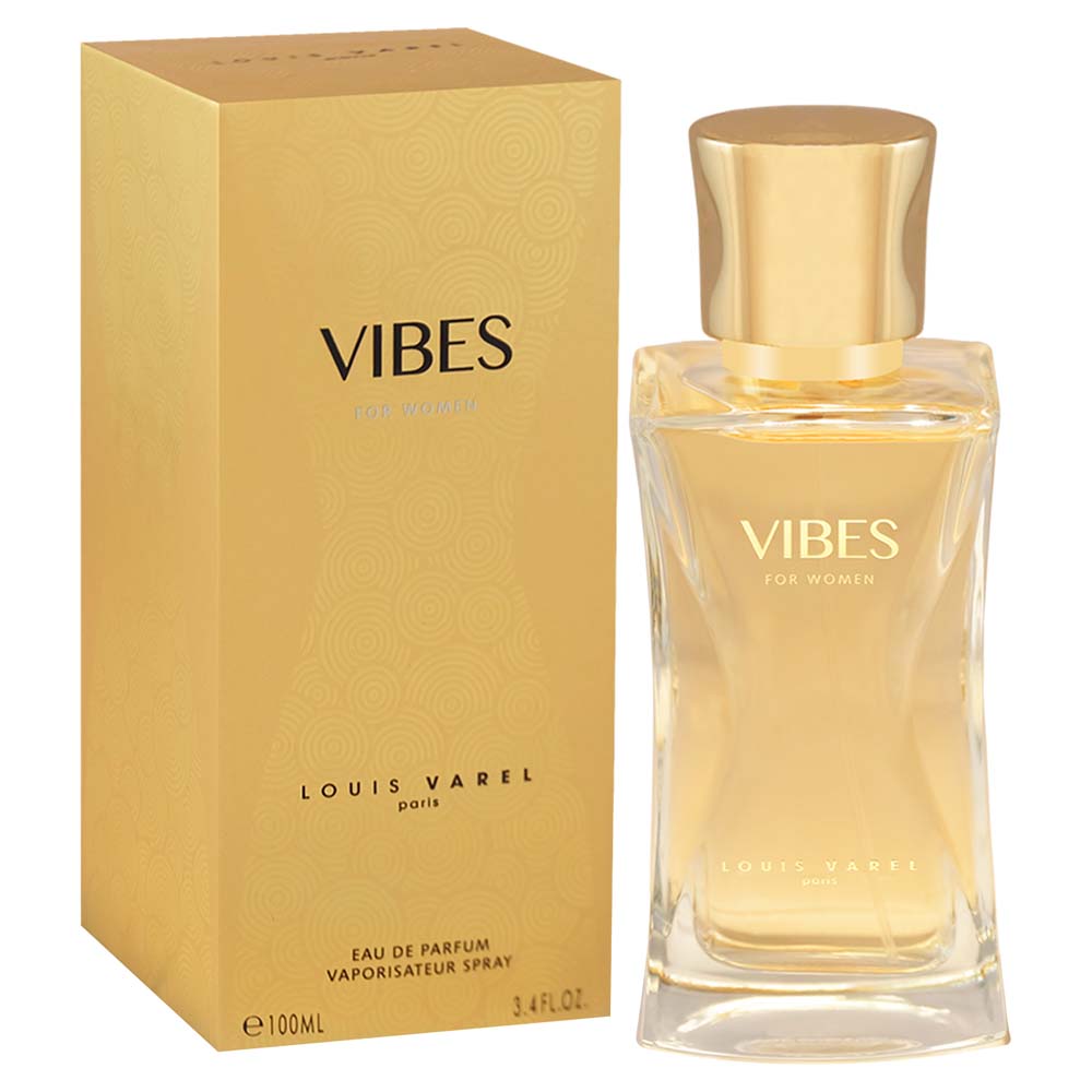 Louis Varel Paris Vibes For Women Eau De Parfum 100ml | Fragrance | Halabh.com