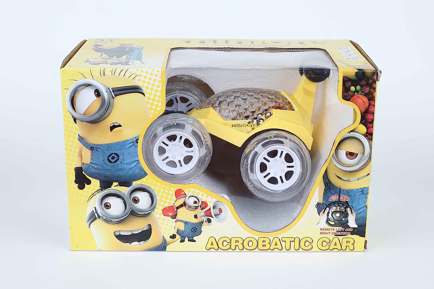 Minions Car with Remote Control Yellow | Baby Toys & Gifts | Halabh.com