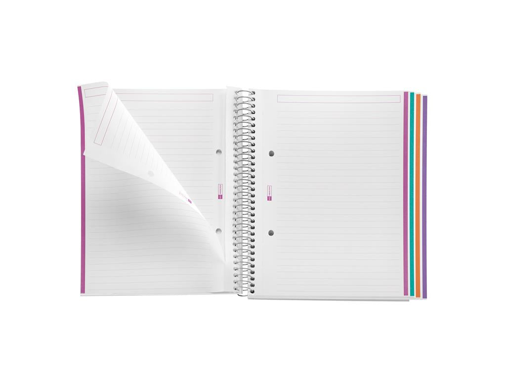 MiquelRius Notebook A5 Lined 140 Sheets 70g | School Stationary | Halabh.com