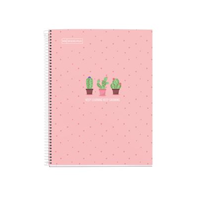 Miquelrius A4 Lined Notebook 80 Sheets Cactus | School Stationary | Halabh.com