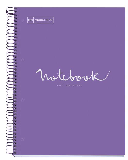 Miquelrius A4 Notebook 120 Sheets 90g  Ruled 7mm | School Stationary | Halabh.com