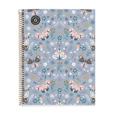 Miquelrius Butterfly Blue A4 Microperforated Notebook | School Stationary | Halabh.com