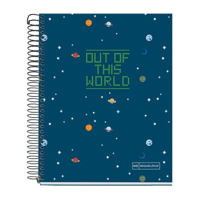 Miquelrius Notebook A5 70g 140L Spiral Line My Space | School Stationary | Halabh.com