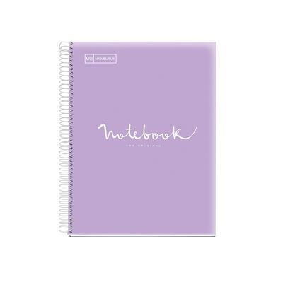 Miquelrius Notebook Emotions PP NB5 A4 Lavender | School Stationary | Halabh.com