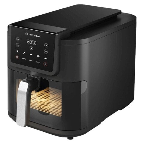 Nutricook Slim Air Fryer Black 7.6L | Kitchen Appliances | Halabh.com