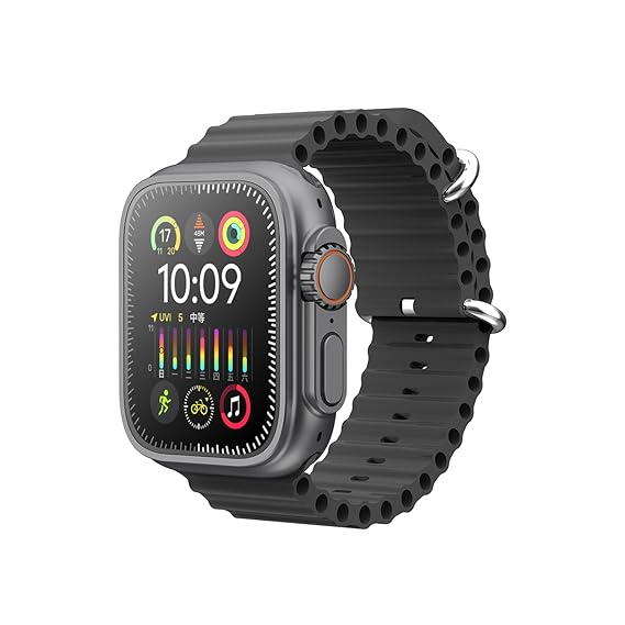 Oteeto TU91 Silicon Straps Mini Black Smart Watch | Watches & Accessories | Best Smart Watches in Bahrain | Halabh.com