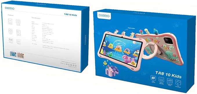 Oteeto Tab 10 Kids Android Tablet 128GB Pink | Best Tablets in Bahrain | Mobile & Tablets | Halabh.com