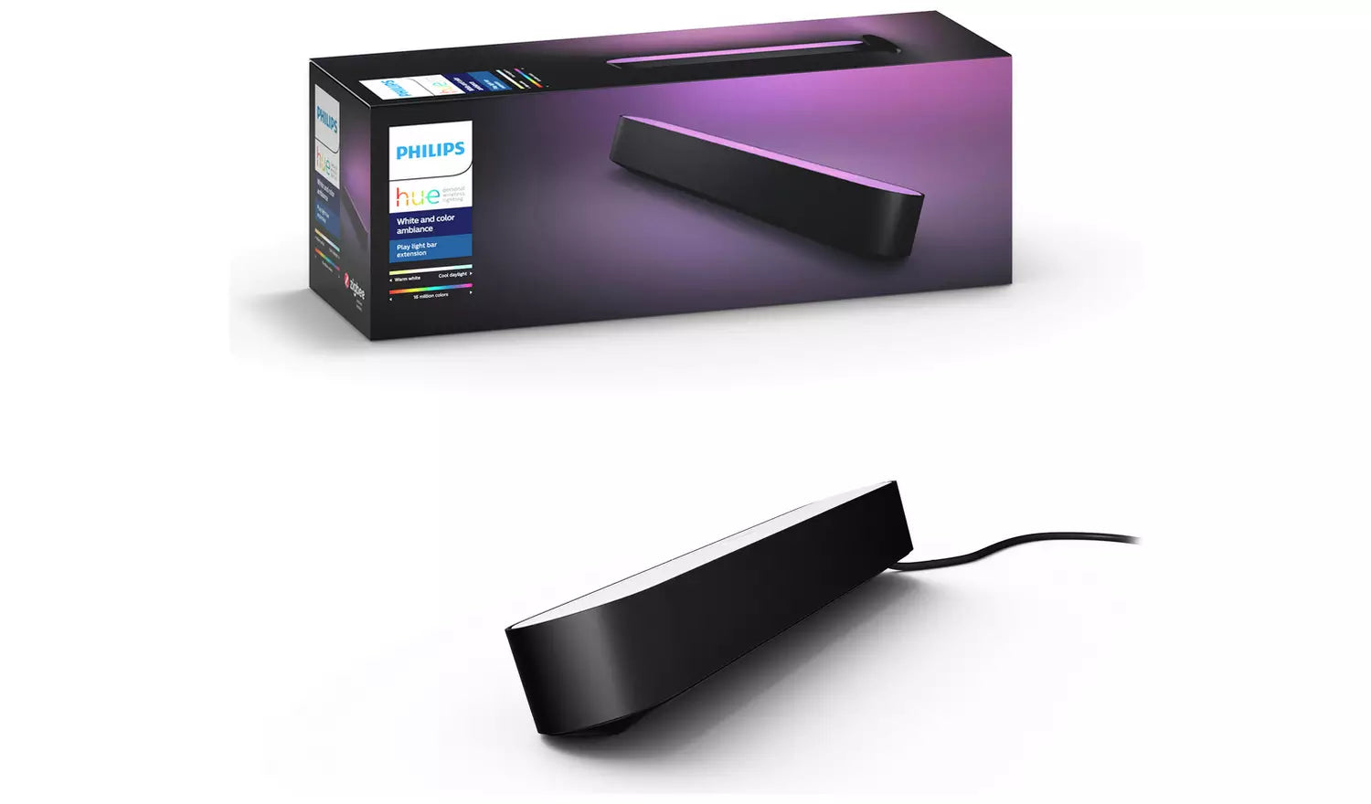 Philips Hue Play Entertainment Light Bar Extension Kit Black | Home Decor | Best LED Light in Bahrain | Halabh.com