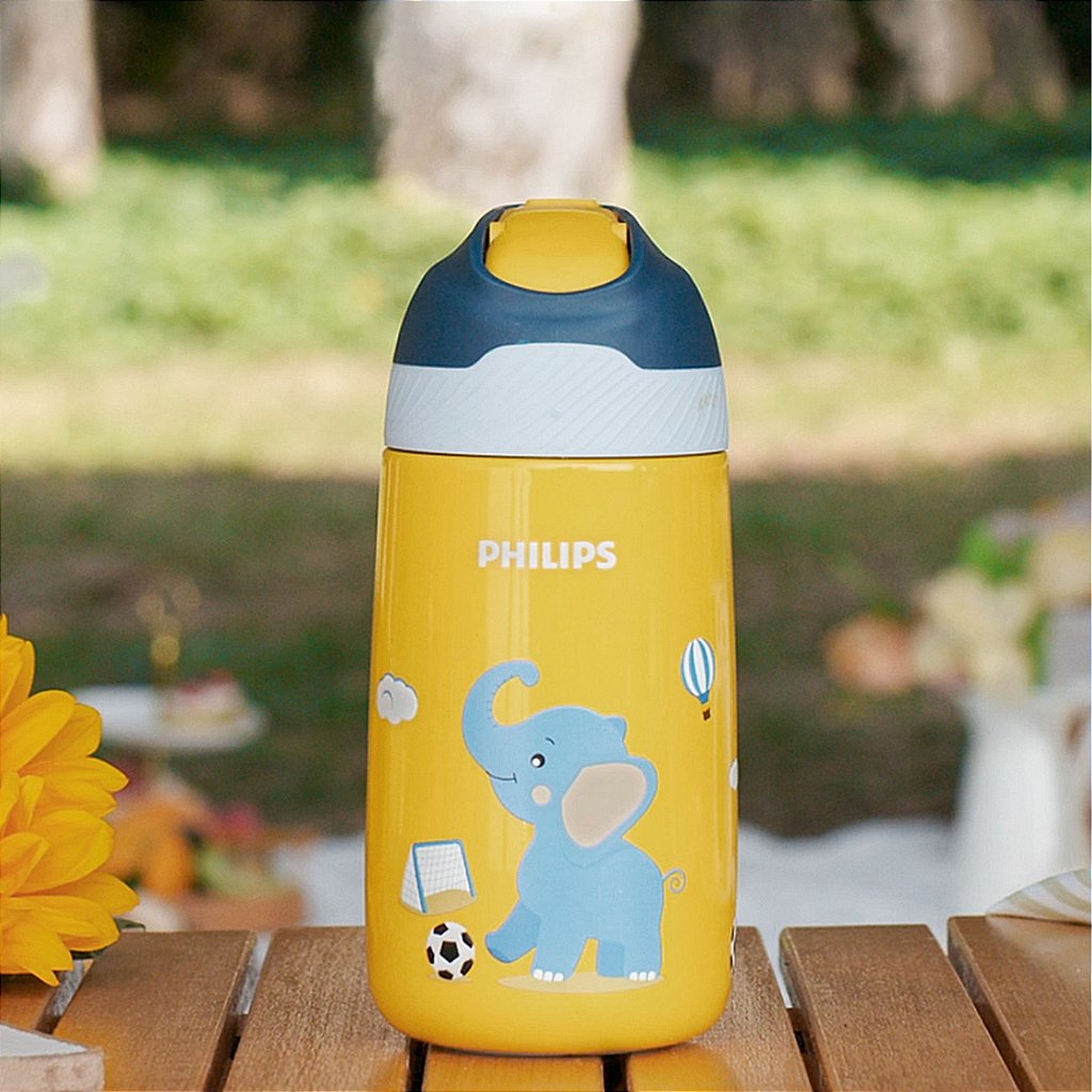 Phillips Childrens Thermal Bottle | Color Yellow | Water Bottle | Kitchen Appliances in Bahrain | Halabh