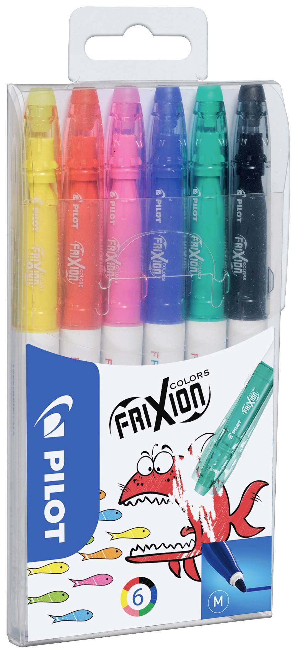 Pilot Frixion Colors Set | Pack of 6 | Office Supplies and Stationery in Bahrain | Halabh