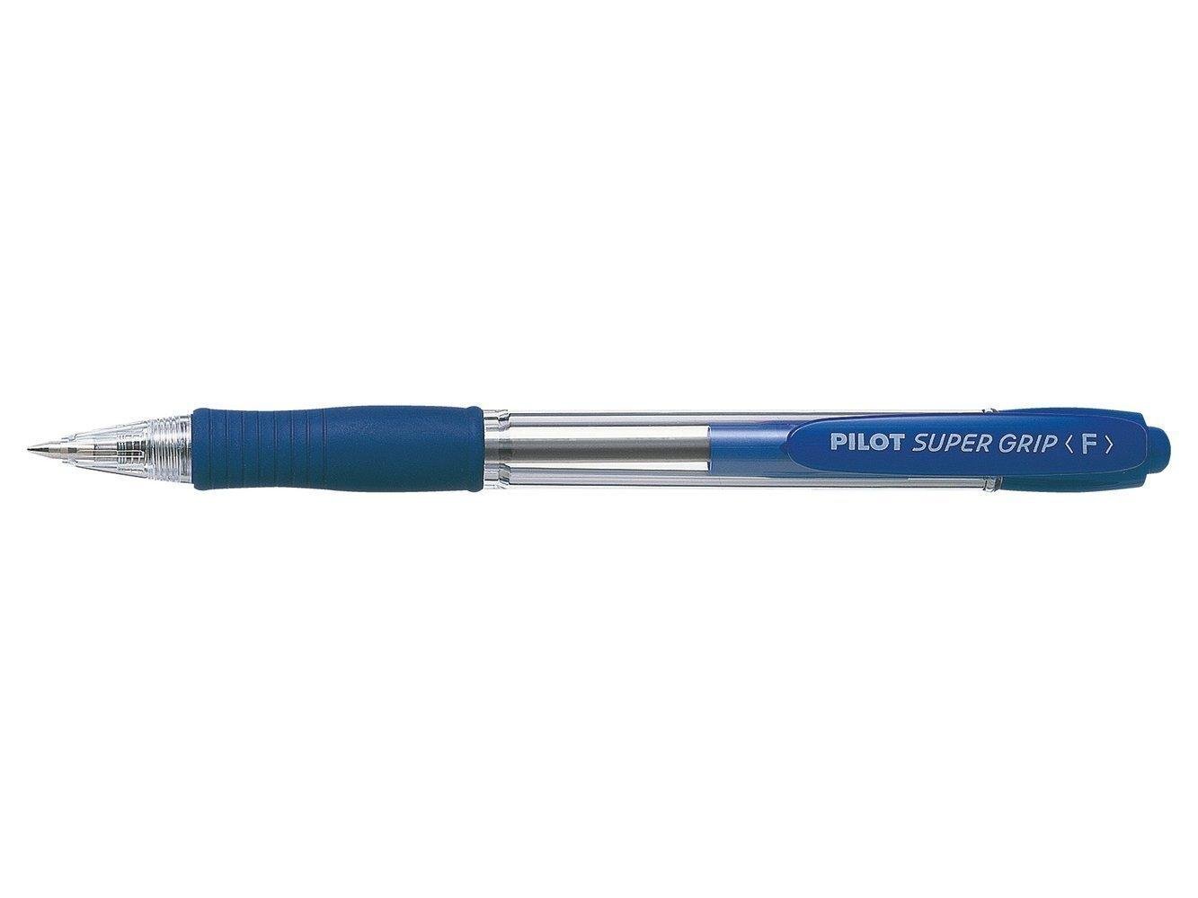 Pilot Super Grip Ballpen | Office Supplies and Stationery in Bahrain | Color Blue | Halabh