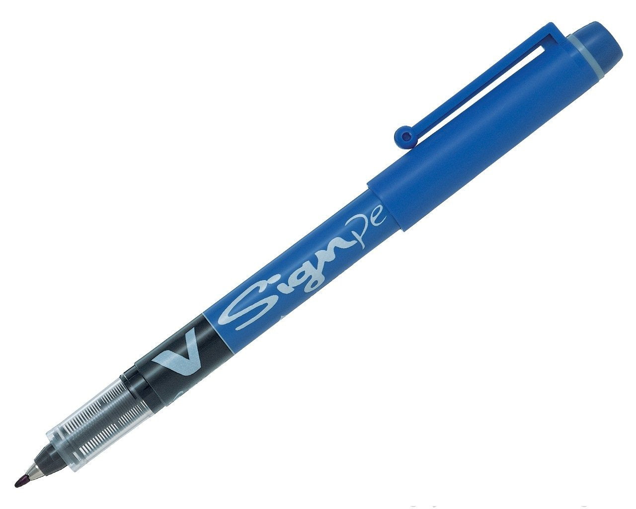 Pilot V-Sign Liquid Ink Pen | Office Supplies and Stationery in Bahrain | Color Blue | Halabh