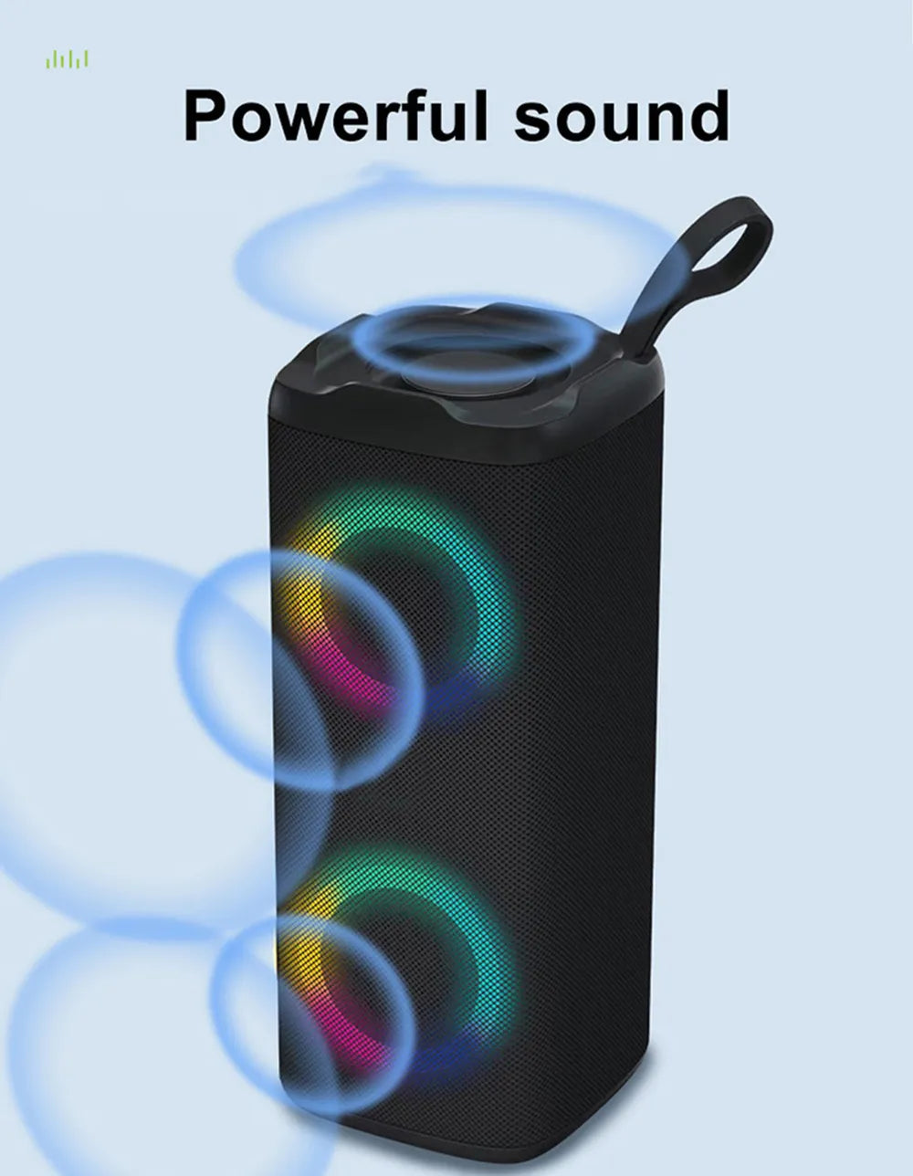 Portable Outdoor Rechargeable Bluetooth Speaker | Speakers & Home Theater | Halabh.com