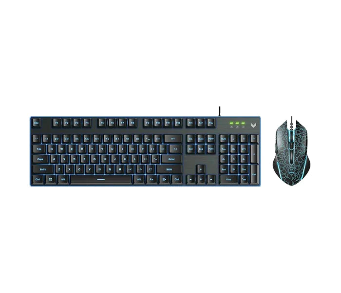 Rapoo V100S Gaming KeyBoard and Mouse | Best Computer Accessories in Bahrain | Halabh