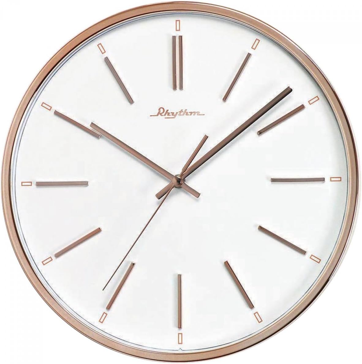Rhythm 3D Glass Wall Clock | Watches & Accessories | Halabh.com