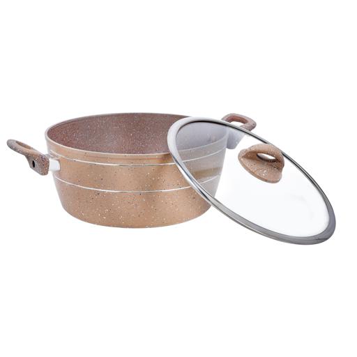 Royalford 9Pc Smart Forged Alu Cookware SetBeige1x2 | Best Cookware Sets in Bahrain | Halabh.com