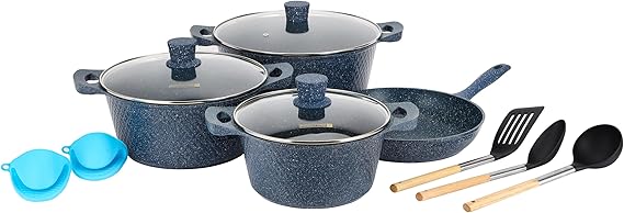 Royalford Nonstick Aluminum Cookware Set | Best Cookware Set in Bahrain | Halabh.com
