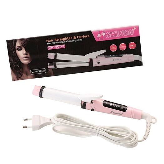 Shinon 2-in-1 Hair Straightener Light Pink | Hair Care & Styling | Halabh.com