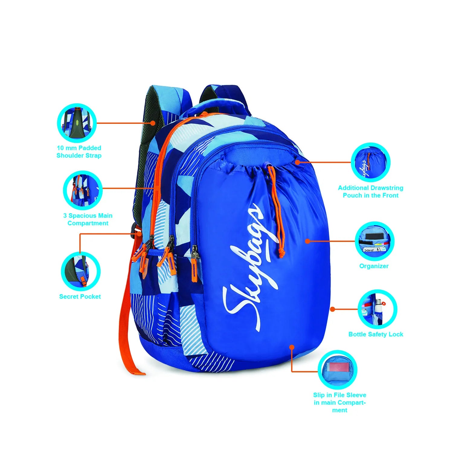 Buy Skybags Backpack 18 Inch in Bahrain Quality Bag and Sleeves