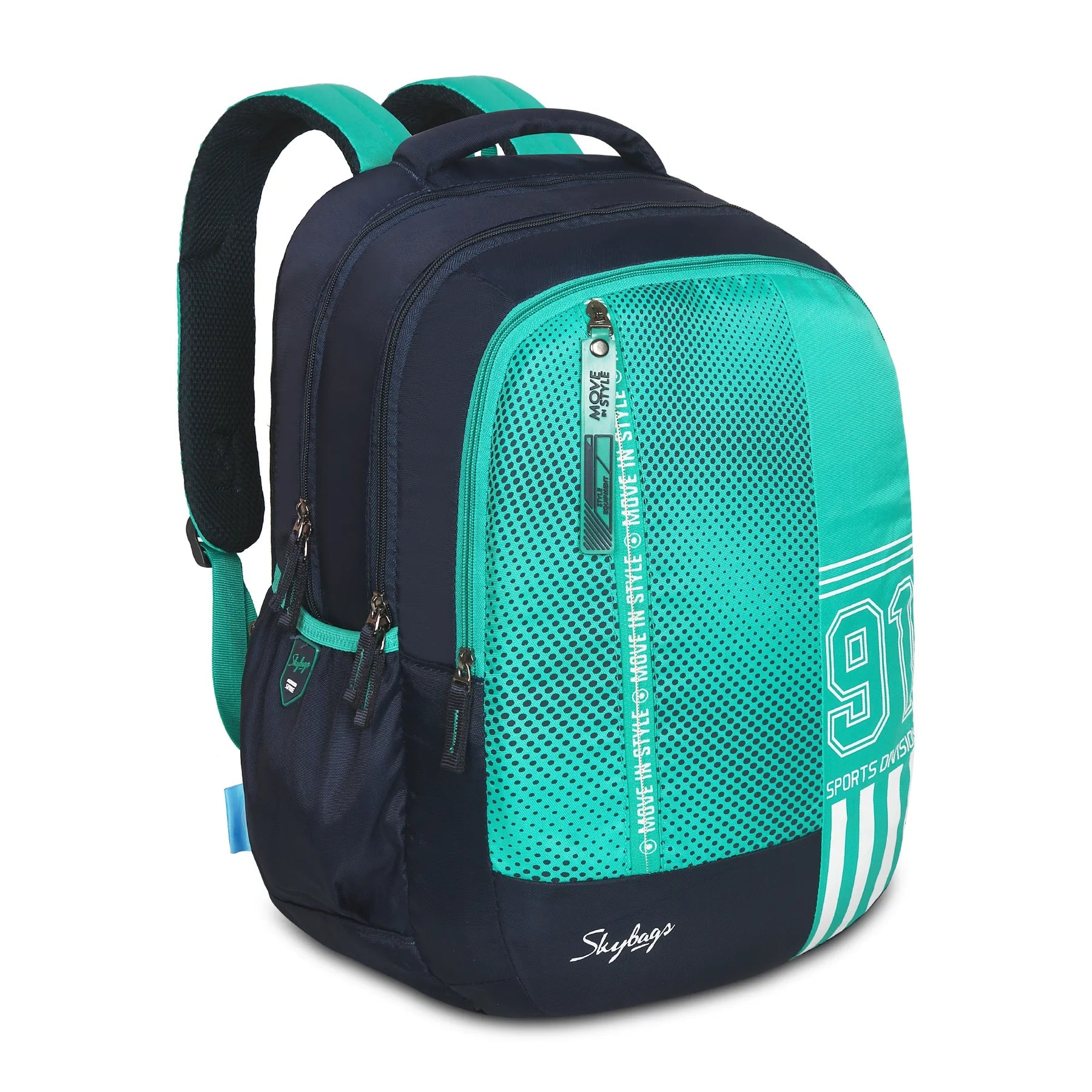 Skybags Shield School Backpack Teal | Bags & Sleeves | Halabh.com