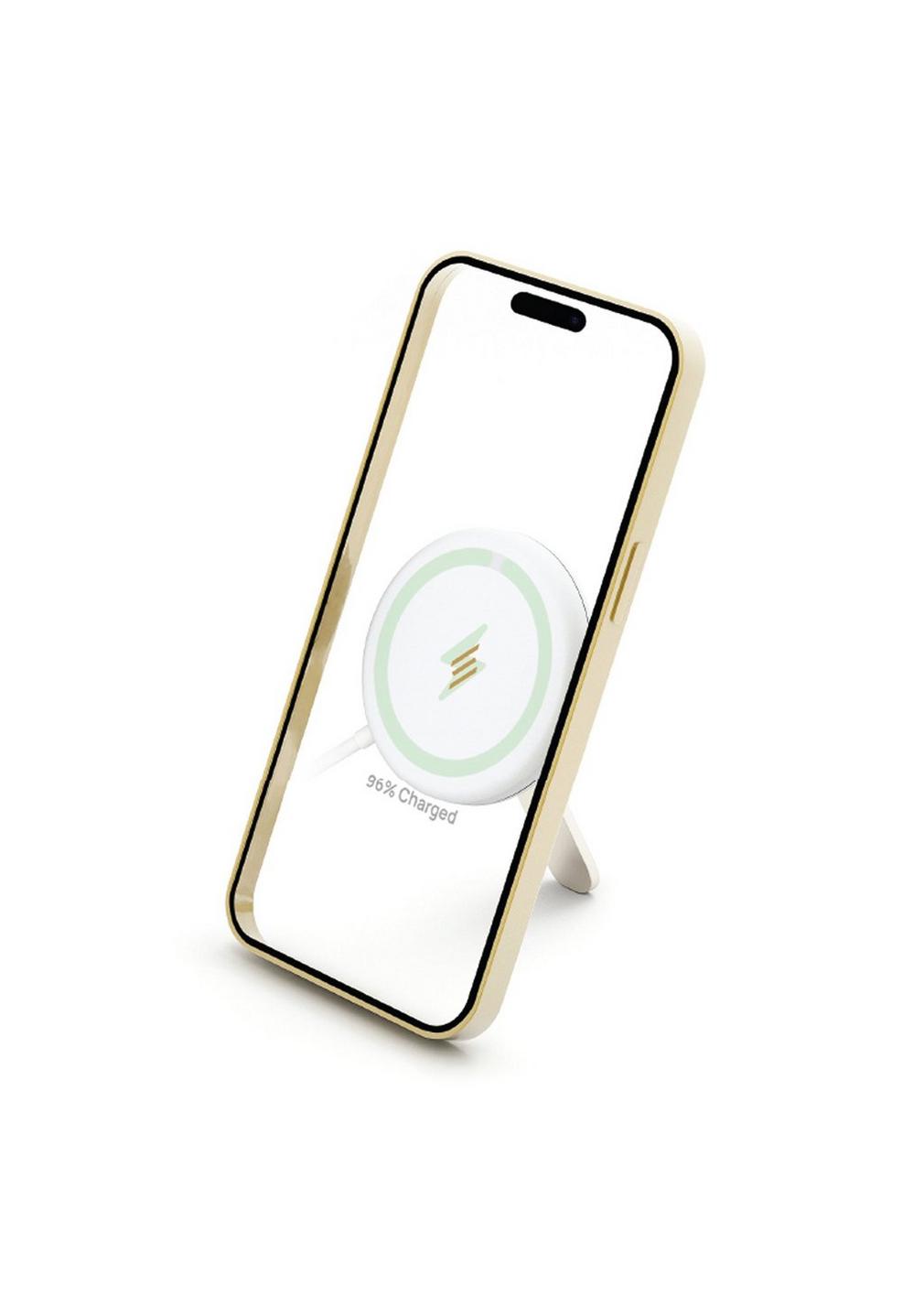 Smart Wireless Megasafe Charger | Color White and Silver | Mobile Chargers | Best Mobile Accessories in Bahrain | Halabh