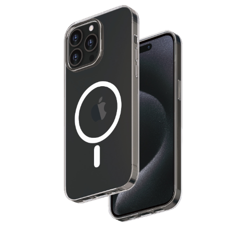 Smartix Premium Magnetic Clear Case for iPhone 15 Pro Max | Mobile Accessories | Halabh.com