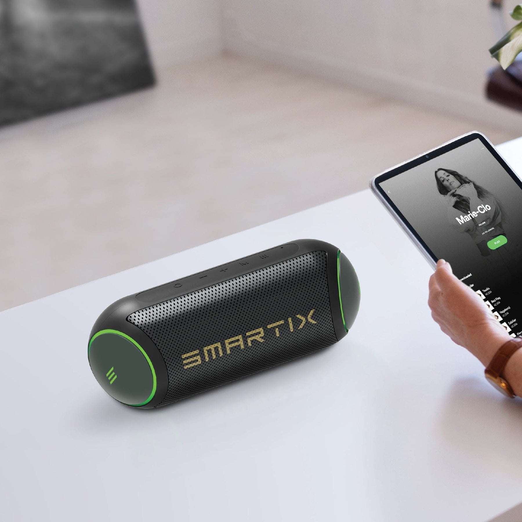 Smartix Premium Portable Speaker SoundPod Immerse Black | Speakers & Home Theaters | Halabh.com