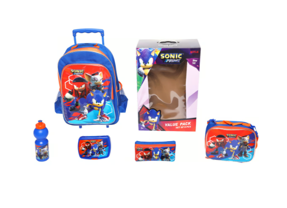 Sonic Prime Trolley 5 in1 Value Pack 18 inch | Baby Toys & Kids | Halabh.com
