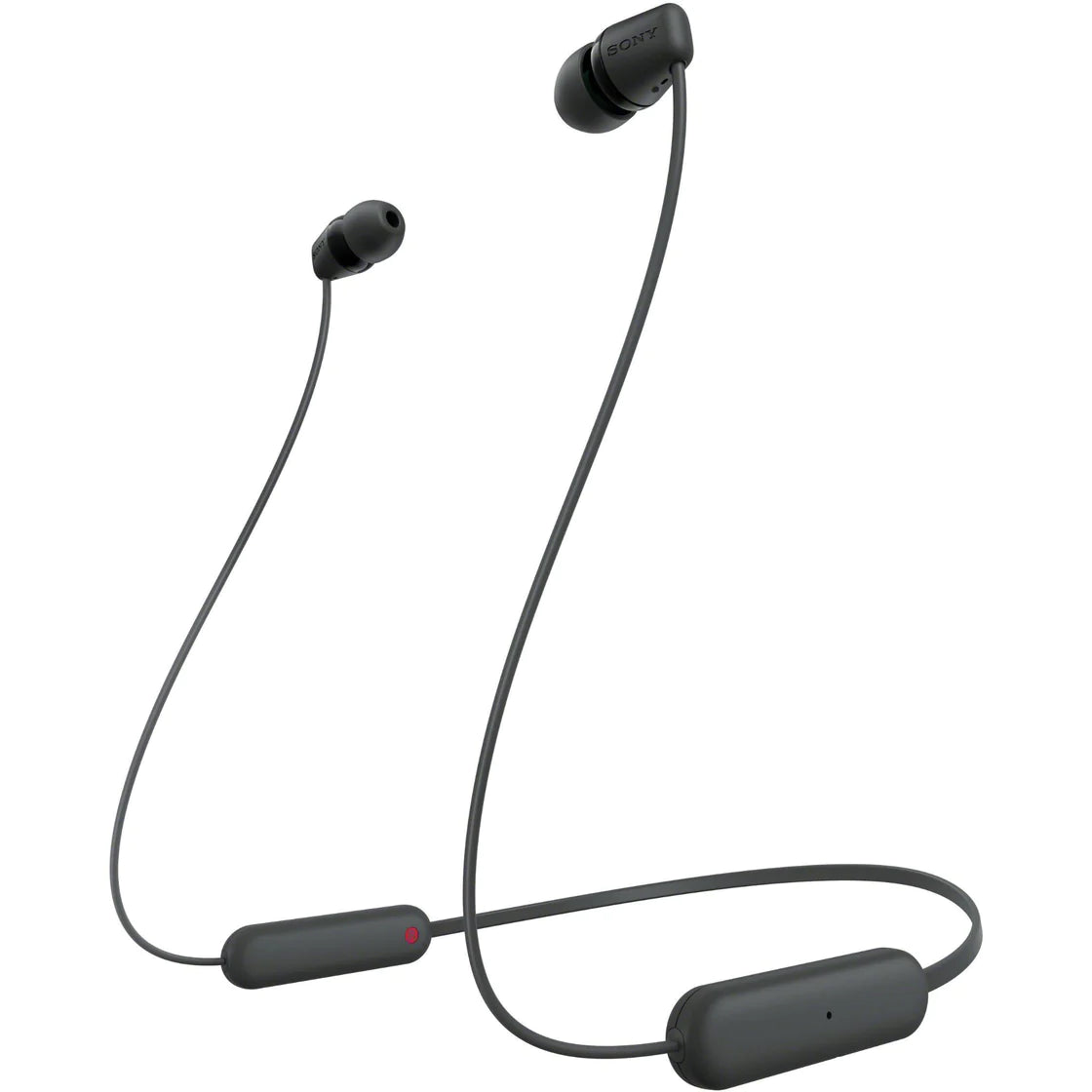 Sony Wireless In-Ear Headphones Black -  WI-C100 | Mobile Accessories | Halabh.com