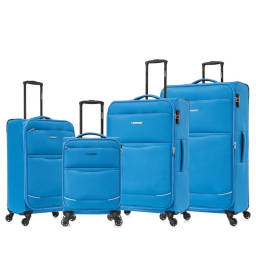 Star Gold Luggage Travel Bag Set of 4 PCS | Bag & Sleeves | Halabh.com