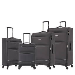 Star Gold Luggage Travel Bag Set of 4 PCS | Bag & Sleeves | Halabh.com