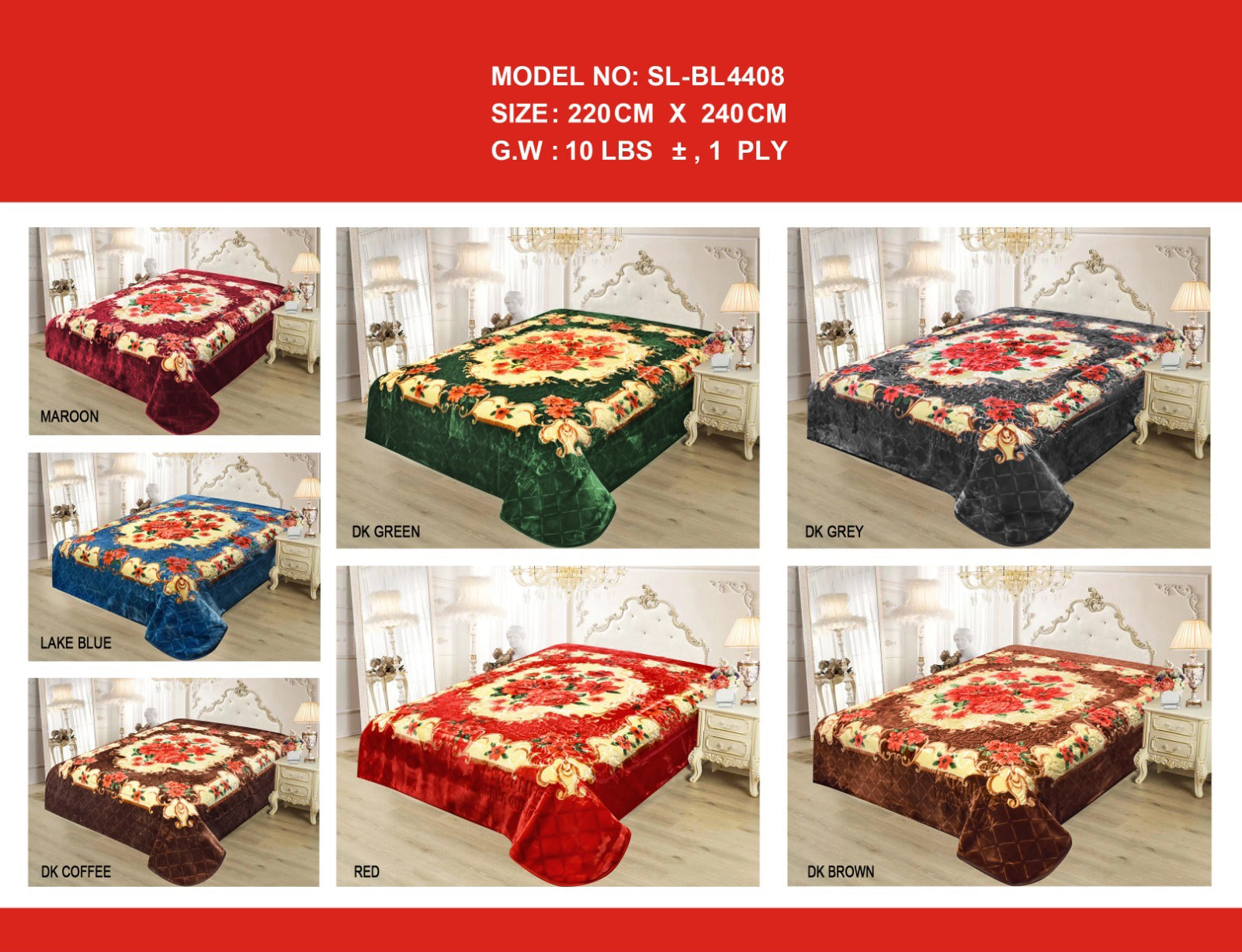 Star Life 1-Ply Blanket 220X240cm | Bedroom Linen | Halabh.com