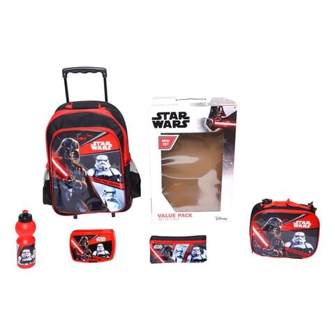 Star Wars 5 In 1 Bag Bottle and Lunch Box Set 18inch | Baby Toys & Kids | Halabh.com