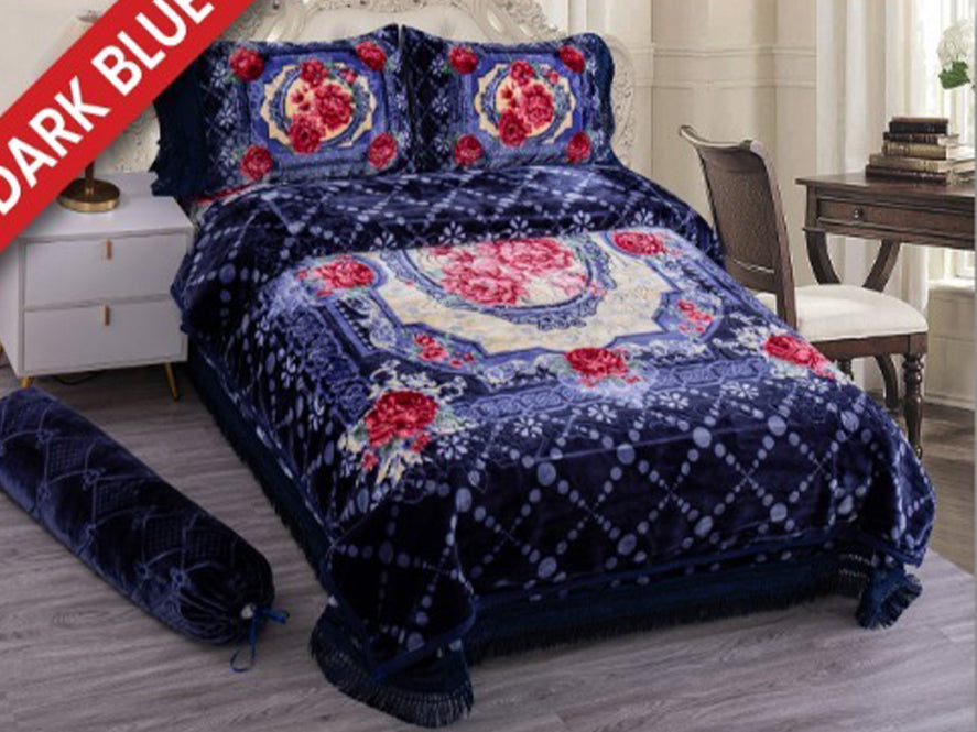 Stargold 2-Ply Blanket Set 5pcs | Bedroom Linen | Home Appliances | Halabh.com