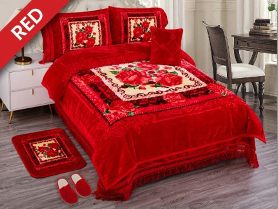 Stargold 2-Ply Blanket Set 8pcs | Bedroom Linen | Home Appliances | Halabh.com