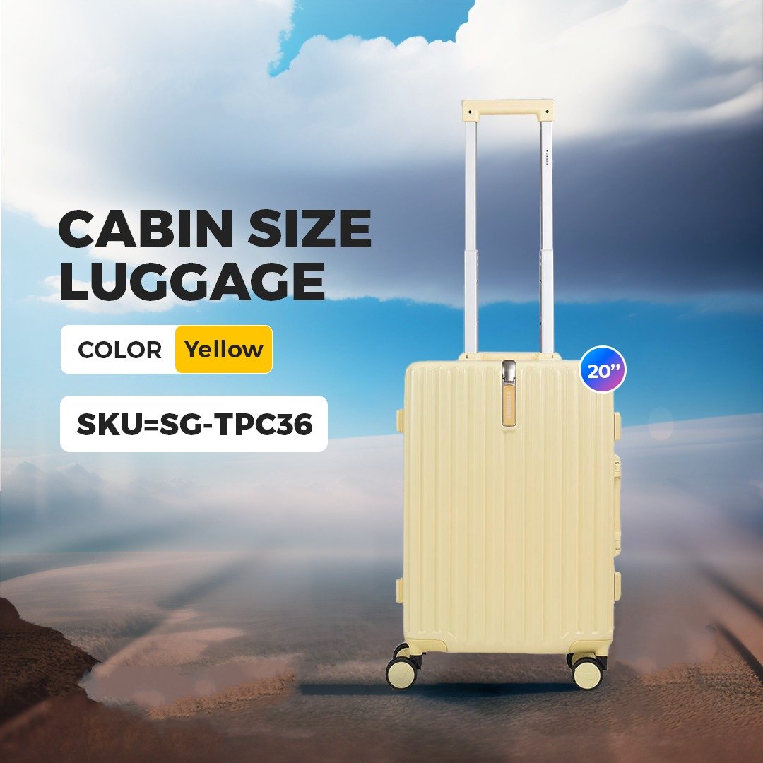 Stargold Cabin Sized Trolley Case | Size 20 Inch | Best Luggage and Travel Bags | Halabh