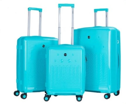Stargold Trolley Case 4 Wheel 3pcs Set | Color Fruie Green | Best Luggage Travel Bags in Bahrain | Halabh