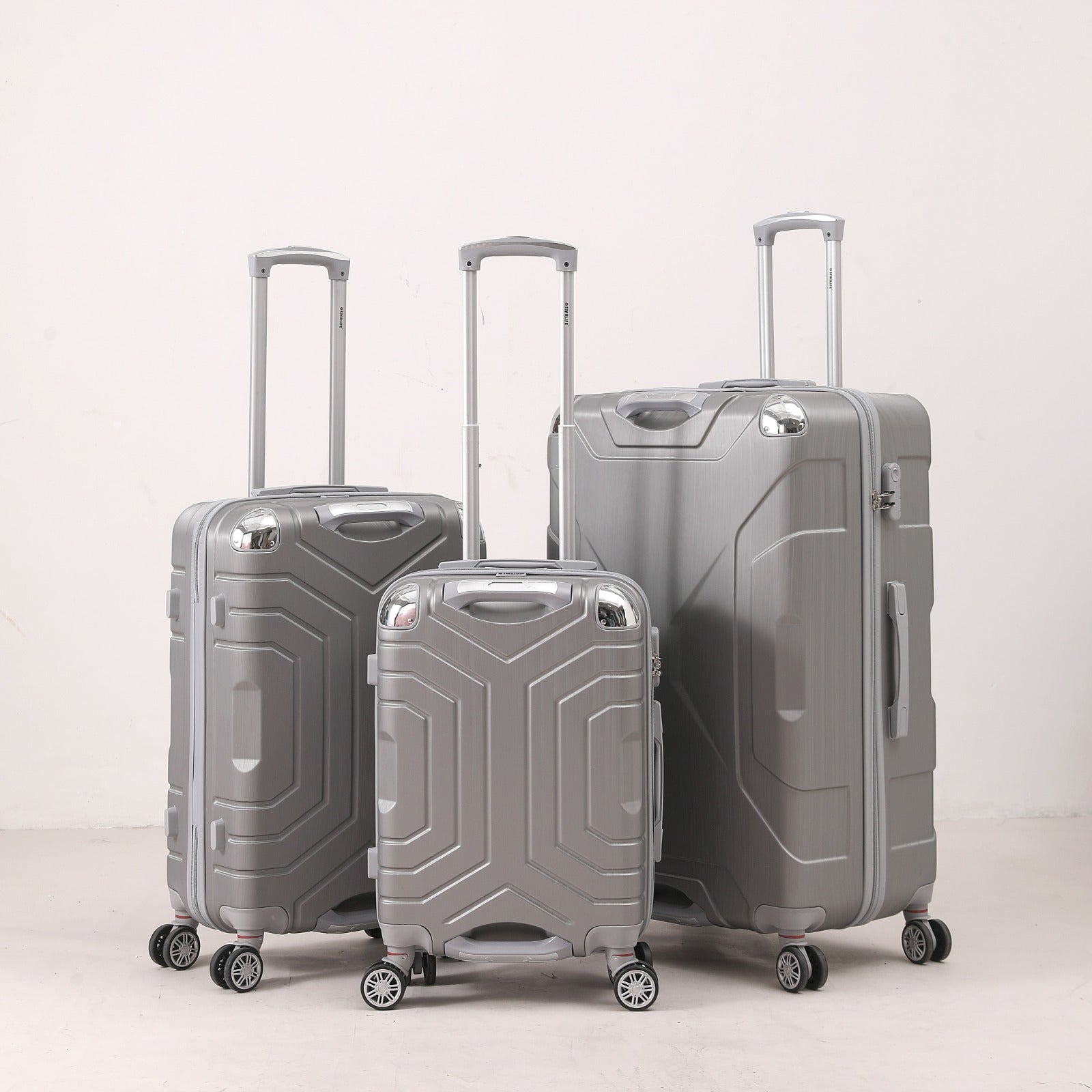 Star life 3 PCS Set 4 Wheels ABS Trolley Case | Best Trolley Bags in Bahrain | Bags & Sleeves | Halabh.com