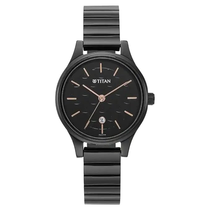Titan Analog Black Dial Casual Women's Watch | Watches & Accessories | Best Women's Watches in Bahrain | Watches & Accessories | Halabh.com